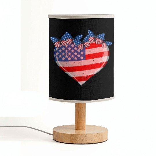 Patriotism Merica Pride US Patriots USA Fan Fabric Lamps