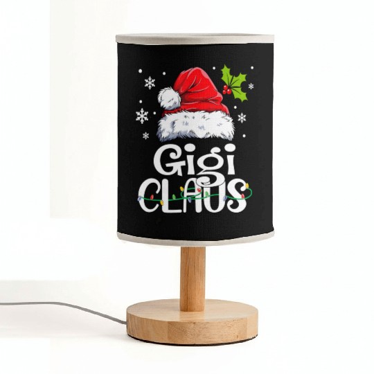 Gigi Claus Family Pj Fabric Lamps