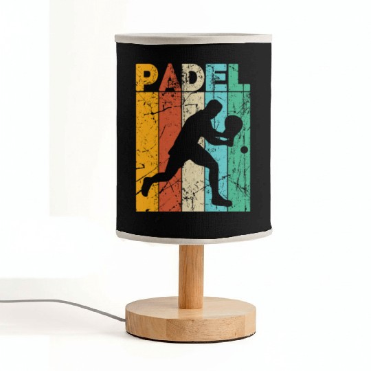 Padel Tennis Paddle Paddleball Padel Platform Fabric Lamps
