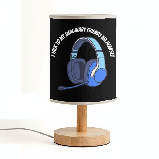 Gamer Imaginary Friends Fabric Lamps