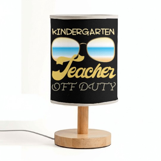 Kindergarten teacher off duty Fabric Lamps