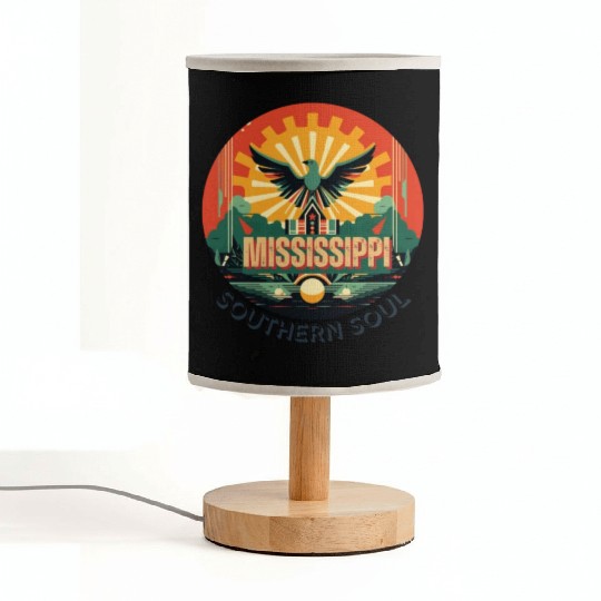 Mississippi vibes Fabric Lamps