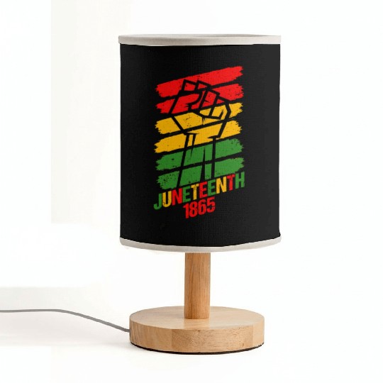 Juneteenth 1865 Vintage Wo Fabric Lamps