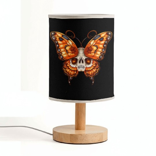Butterfly Halloween Trick Or Treat Insect Lover Fabric Lamps