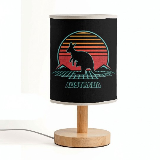 Australia 80S Style Fabric Lamps