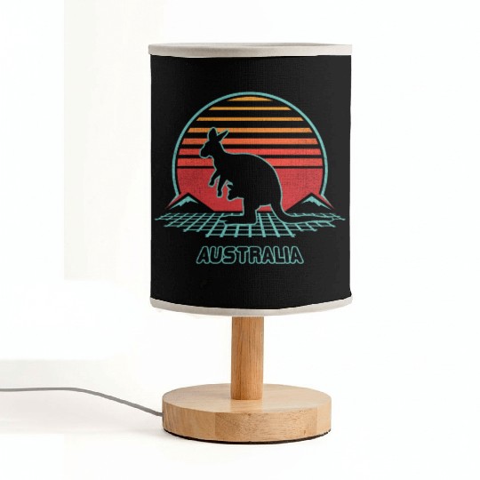 Australia 80S Style Fabric Lamps