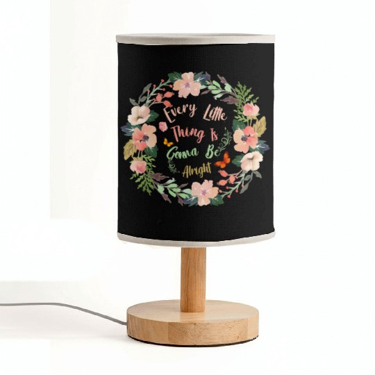Every Little Thing Is Gonna Be Alright Yoga Fabric Lamps