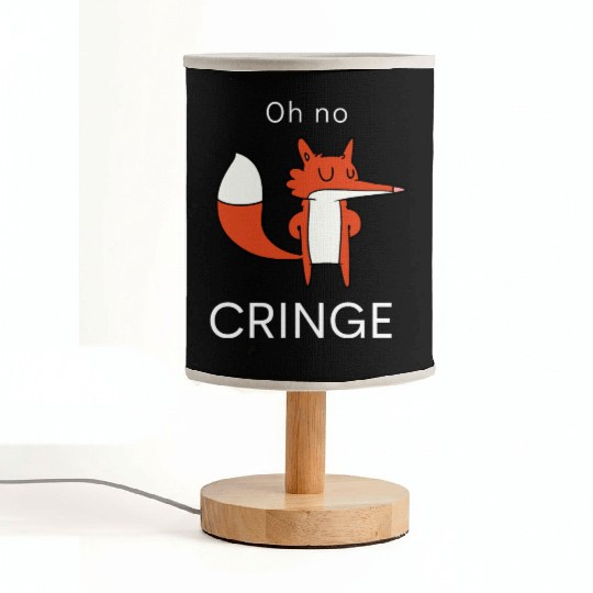 Oh no Cringe Fabric Lamps