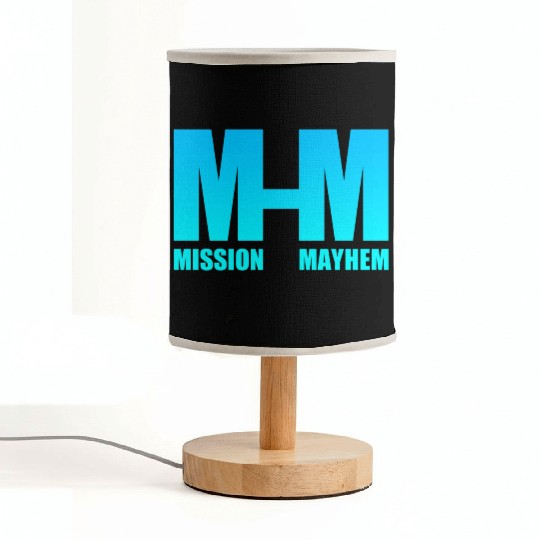 Mission Mayhem Fabric Lamps