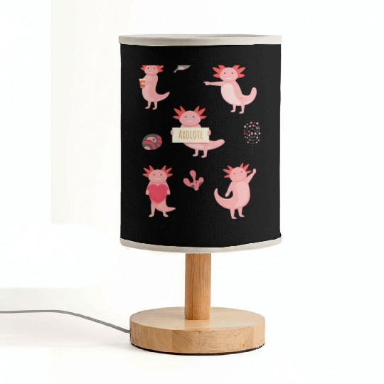 Set Axolot Axolotl Fabric Lamps