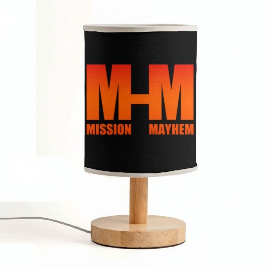 Mission Mayhem Fabric Lamps