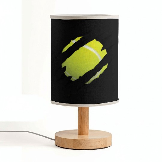Player And Coach Tennis Tennis Ball Inside Fabric Lamps
