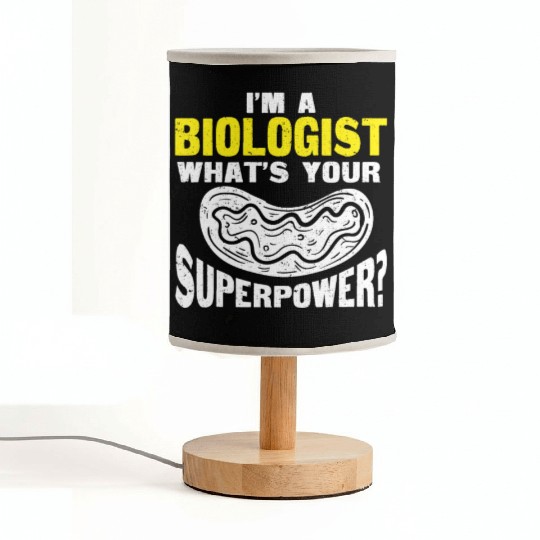 Biology Gift Biologist Fabric Lamps