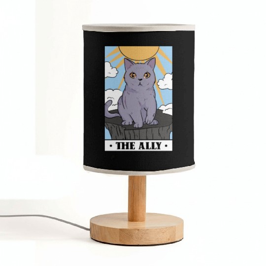 The Ally Cat Sunny LGBT Pride Month Feline LGBT Fabric Lamps