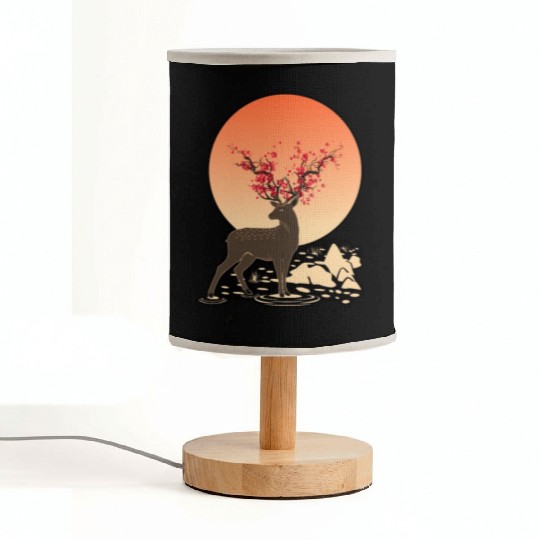 THE SACRED DEER | NATURE HOLY SPIRIT Fabric Lamps