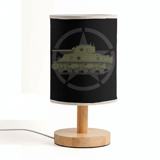 M4 Sherman | World War 2 Vehicle Fabric Lamps