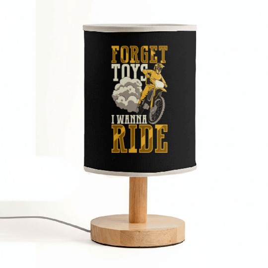 Dirt Bike Dirt Bike Riding Motocross Dirt Biking Fabric Lamps
