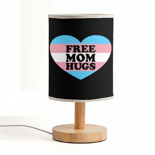 Free Mom Hugs Trans Flag LGBTQ Transgendertransgen Fabric Lamps