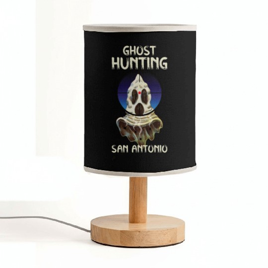 Paranormal Investigator San Antonio Hunter Ghost Fabric Lamps
