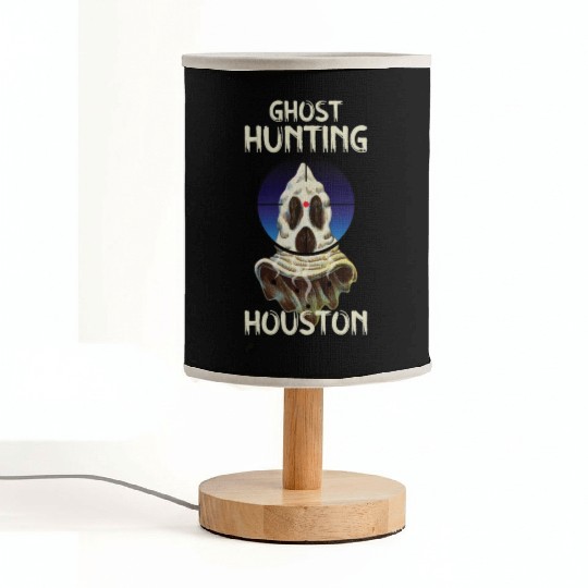 Paranormal Investigator Houston Ghost Hunter Ghost Fabric Lamps