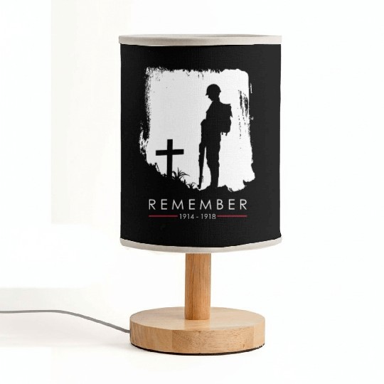 Remember 1914 - 1918 WW1 Veteran Fabric Lamps