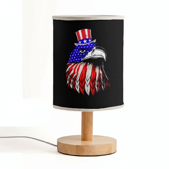 America Eagle USA Patriots American Pride Fabric Lamps