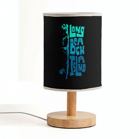 Lbi Long Beach Island Type Fabric Lamps