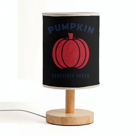 Pumpkin Vegetable Lover funny Fabric Lamps