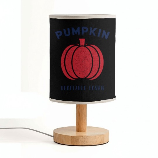 Pumpkin Vegetable Lover funny Fabric Lamps
