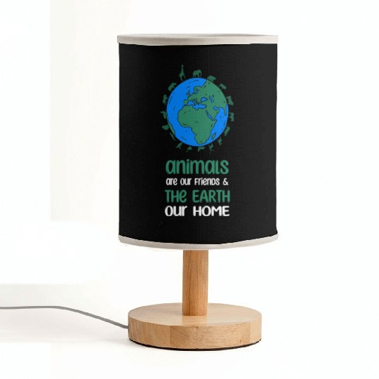 Earth Day Fabric Lamps