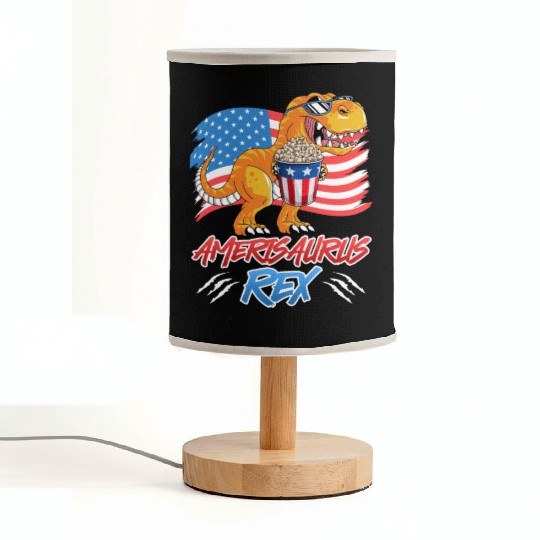 Amerisaurus Rex America Party Independence Day Fabric Lamps