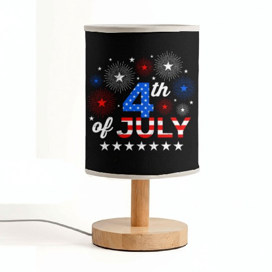 4th July Independence Day Independent America Fabric Lamps