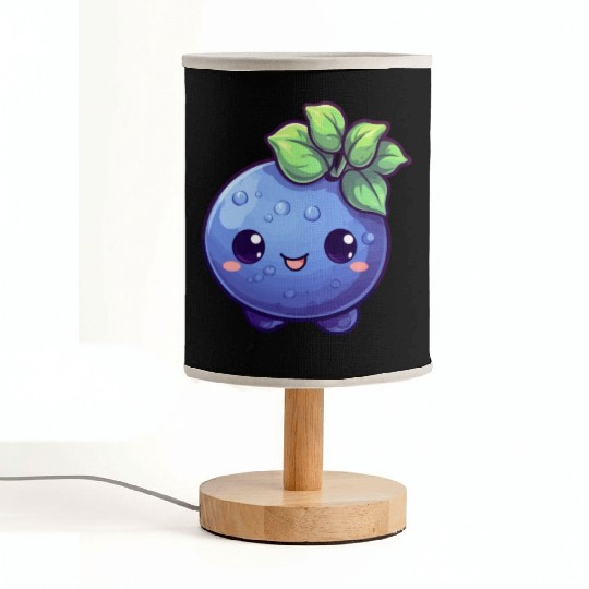 Blueberry kawaii Fabric Lamps