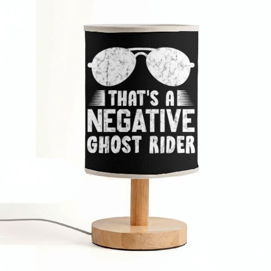 That'S A Negative Ghost Rider Pun For Movie Fabric Lamps