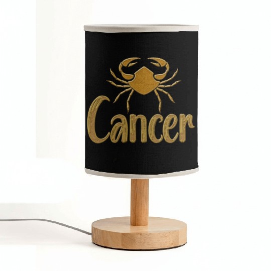 Cancer Zodiac Sign Fabric Lamps