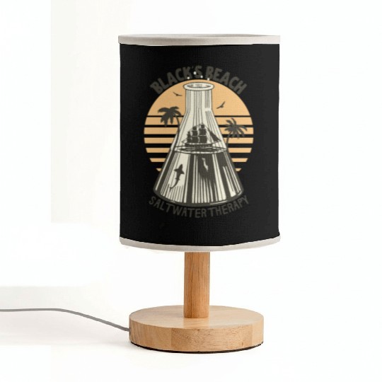 Black's beach San Diego California Fabric Lamps