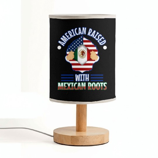 American raised with Mexican roots Fabric Lamps