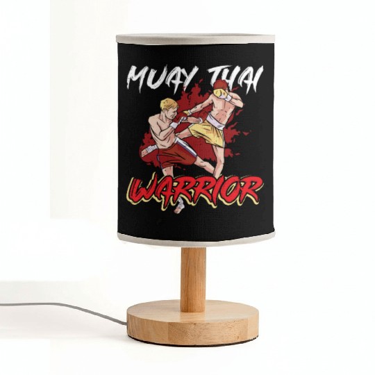 Muay Thai Master Boxing Martial Arts Fighter Fabric Lamps