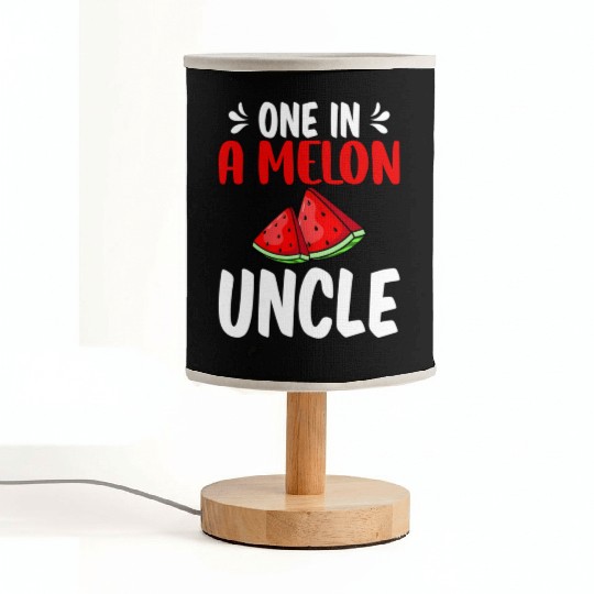 One In A Melon Uncle Watermelon Family Fabric Lamps