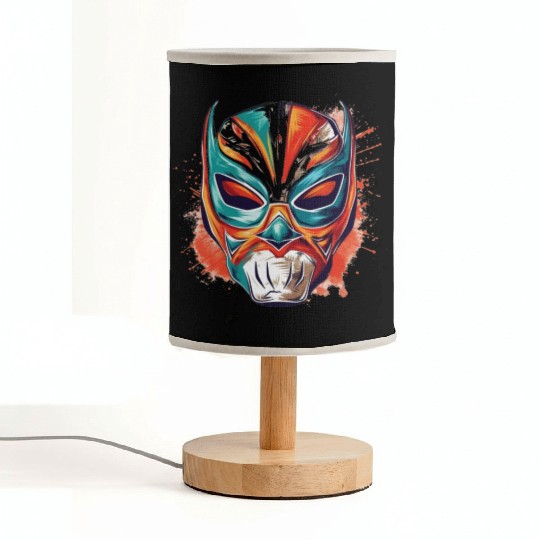 Lucha Libre Mexican Wrestling Mask Luchador Fabric Lamps