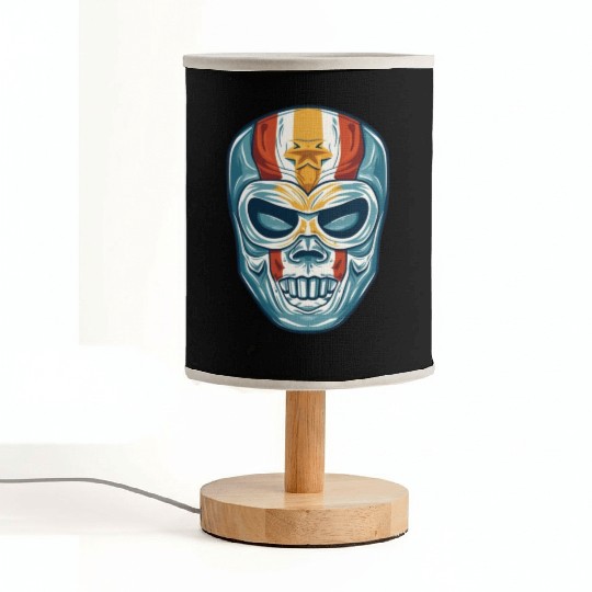 Lucha Libre Mexican Wrestling Mask Luchador Fabric Lamps