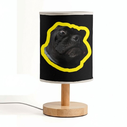 Crazy Cane Corso Fabric Lamps