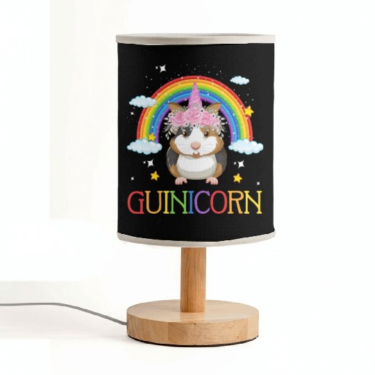 Vector guinicorn Fabric Lamps for guinea pig lovers
