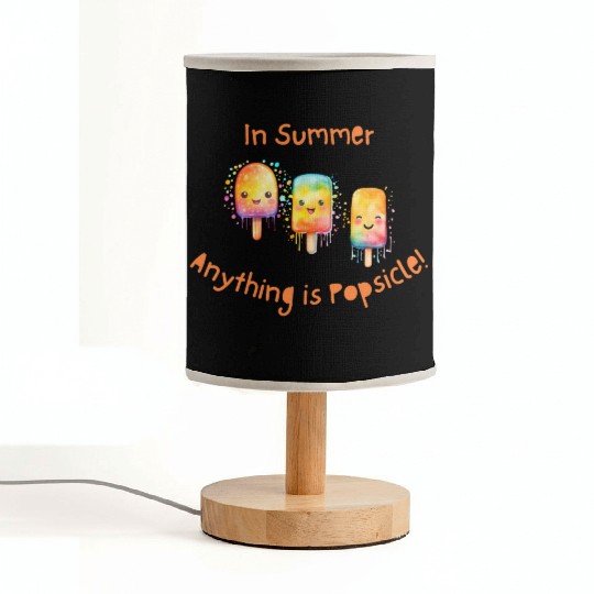 In Summer, Anything is Popsicle Fabric Lamps