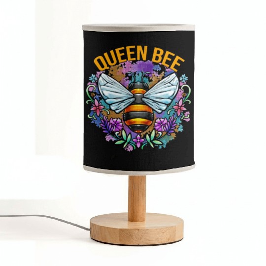 Queen Bee Gardening Fabric Lamps