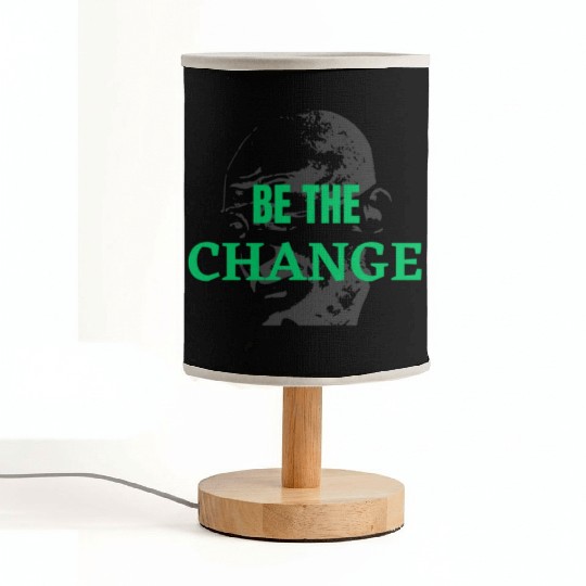 "Be the Change Fabric Lamps: Inspire and Empower"