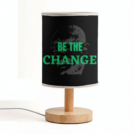 "Be the Change Fabric Lamps: Inspire and Empower"