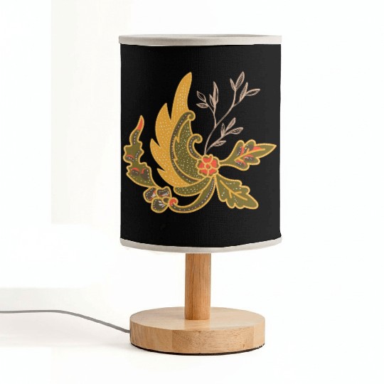 An Asian inspired design, nature, leaves, Autumn, Fabric Lamps