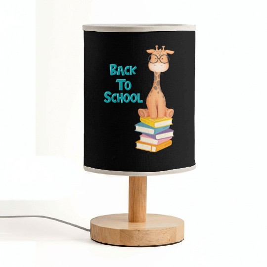 Back To School Giraffe Fabric Lamps