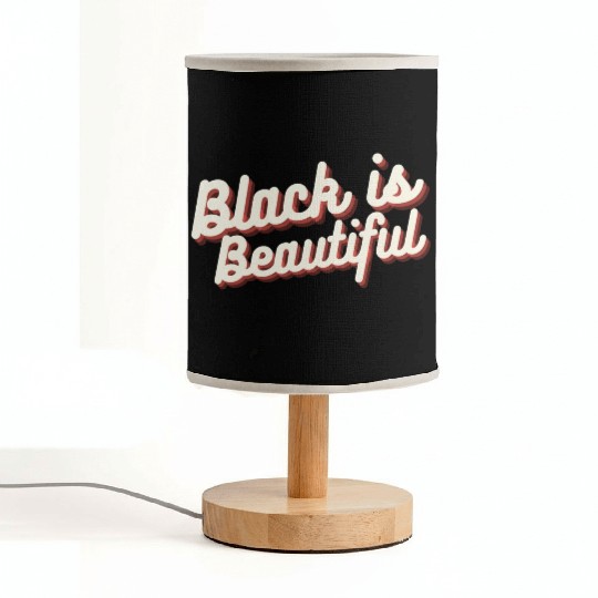Black is Beautiful Fabric Lamps